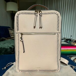 Calpak Kaya 15 inch Laptop Backpack in Blush